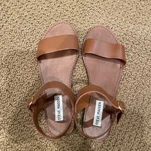 Steve Madden brown sandals BRAND NEW size 7
